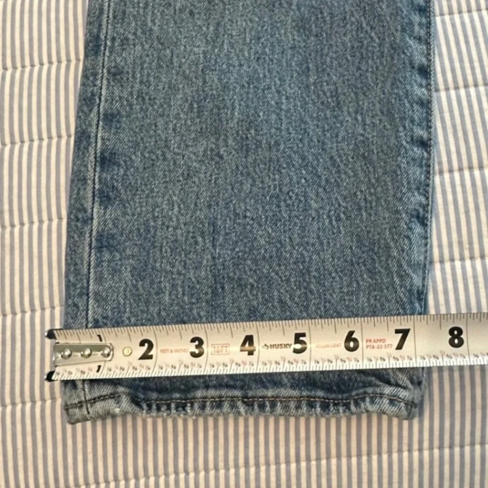 Levi's 501‎ '93 Straight Leg Jeans Mens 34x32 Light Blue Button Fly Denim